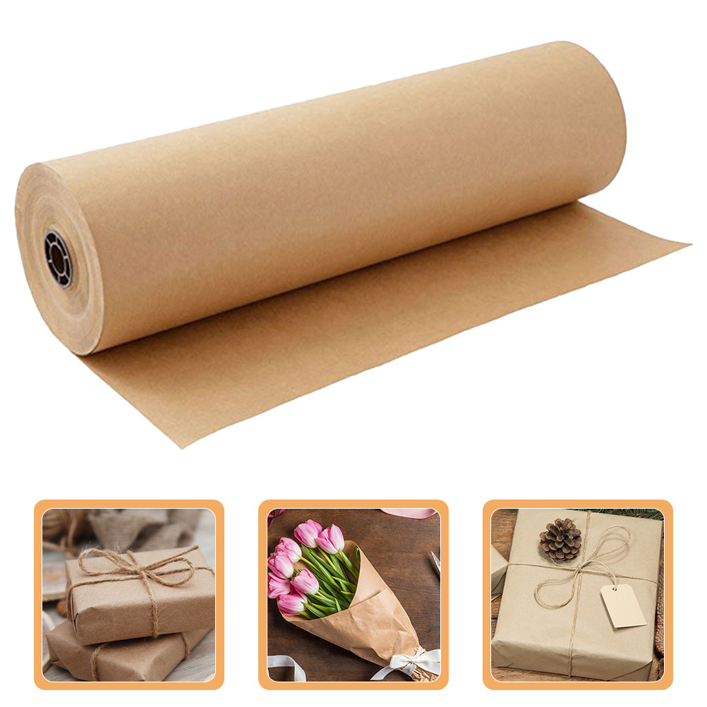 Kraft Paper Box - 2 Gulung Kertas Kraft, Kertas Pembungkus