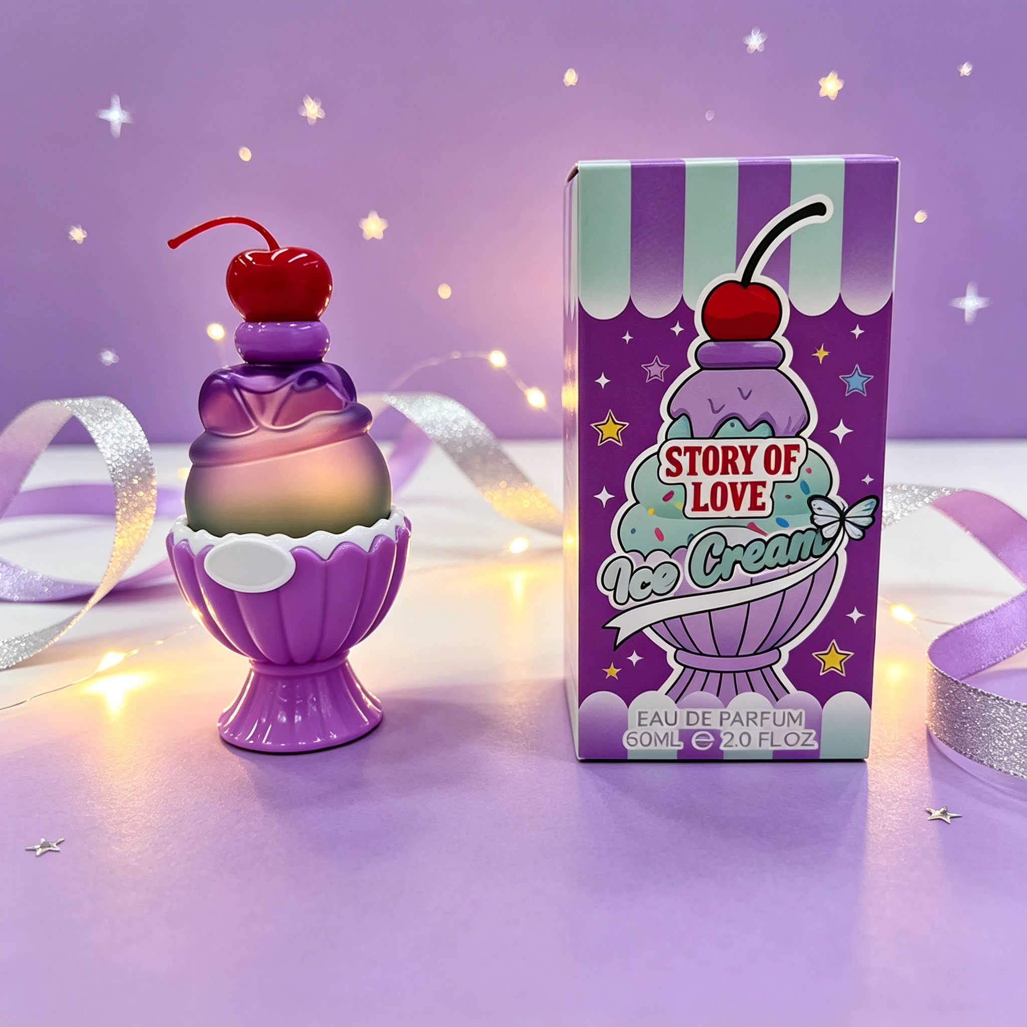 Eau De Parfum Berbentuk Es Kri - Candle Shop ulasan dan harga