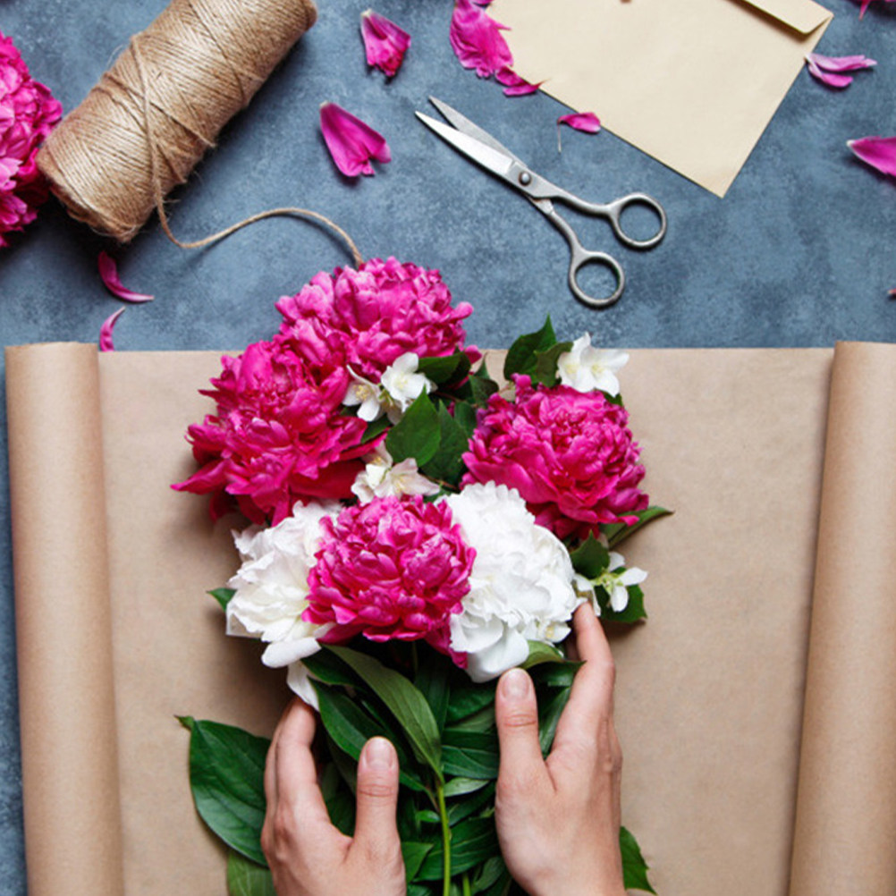 2 Gulung Kertas Kraft, Kertas  - Kraft Paper Box ulasan dan harga