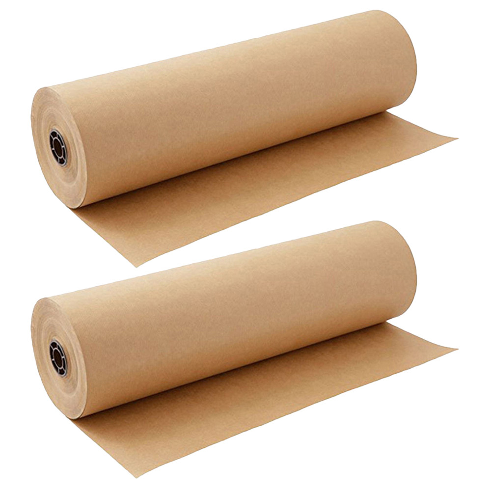 2 Gulung Kertas Kraft, Kertas  - Kraft Paper Box ulasan dan harga