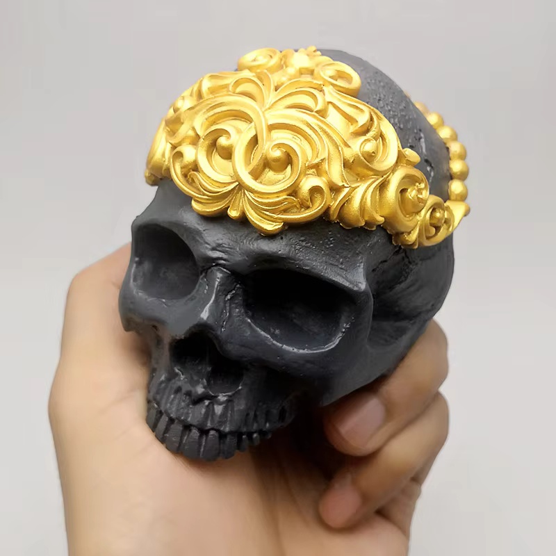 Lilin/Cetakan Resin Tengkorak  - Candle. Queen ulasan dan harga