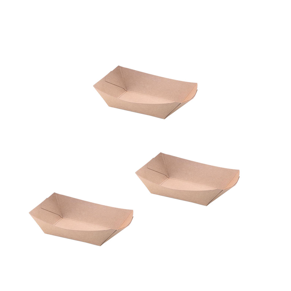 50Pcs Kotak Makanan Ringan dar - Kraft Paper Box ulasan dan harga