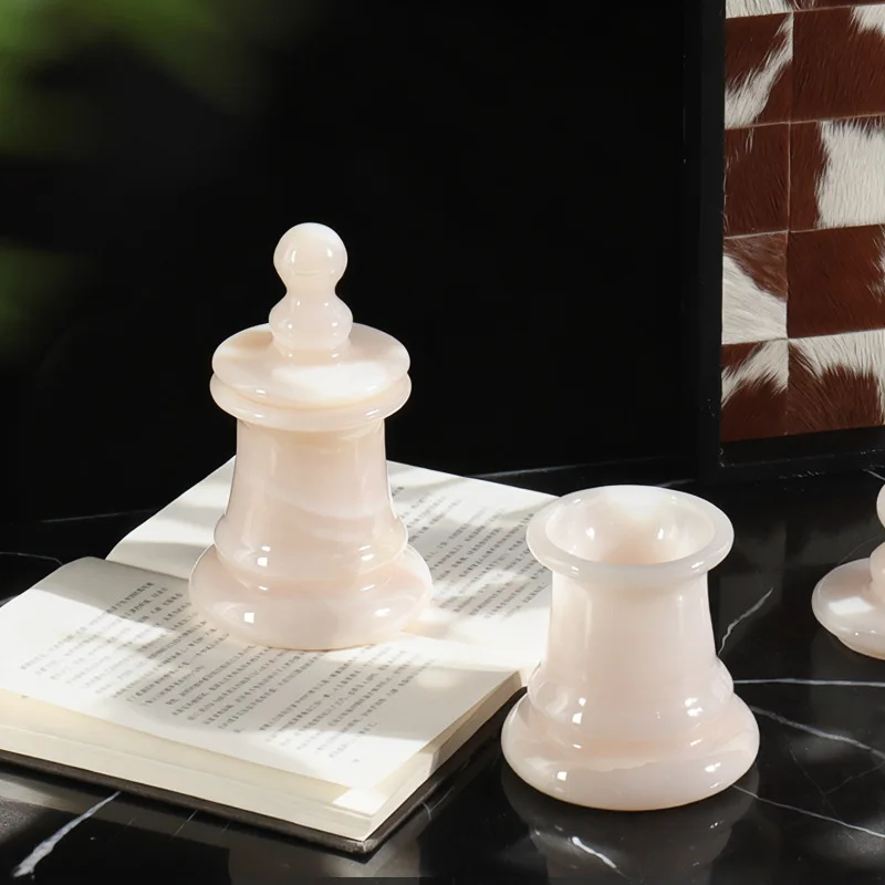 Tempat Lilin Kosong Onyx Giok  - Candle. Queen ulasan dan harga
