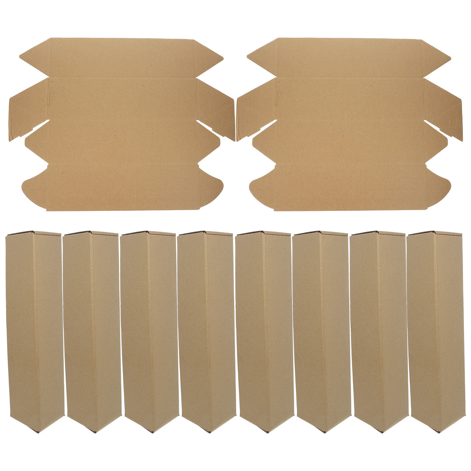 10 Buah Tabung Kertas Kraft Se - Kraft Paper Box ulasan dan harga