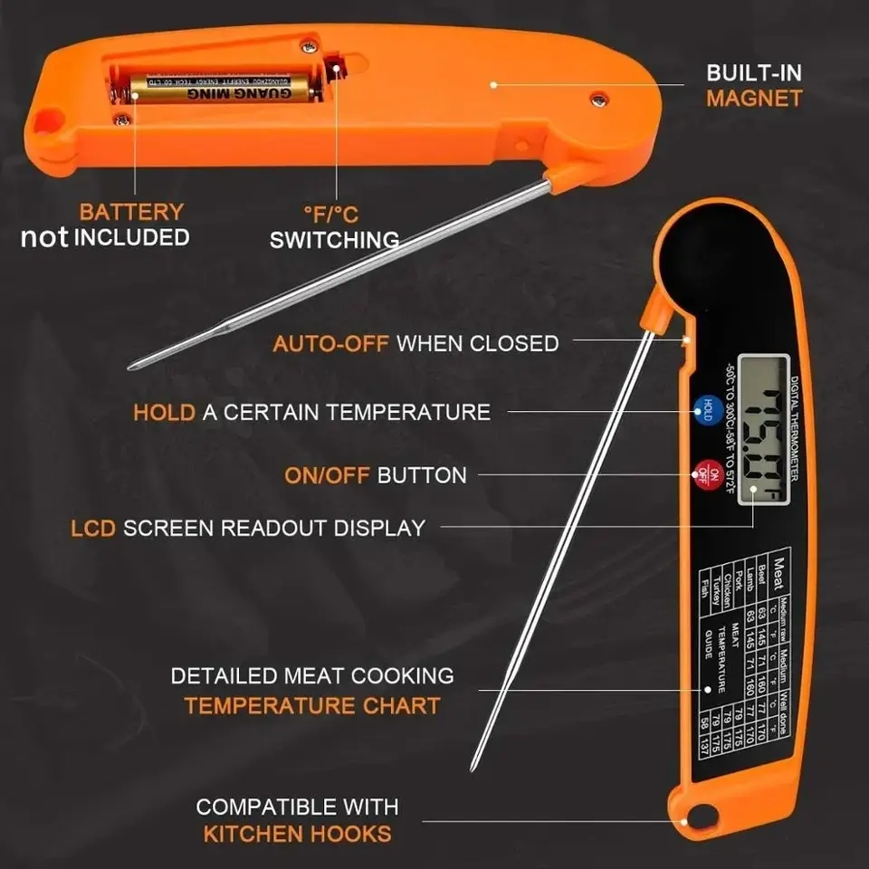 Termometer Daging Digital Taha - Candle Shop ulasan dan harga