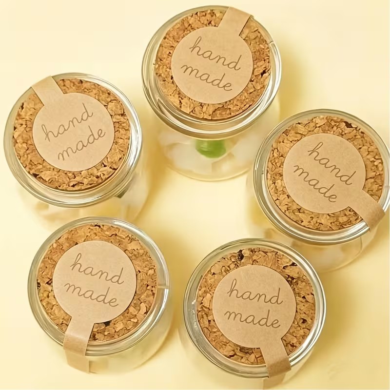 Stiker segel kemasan khusus, l - Kraft Paper Box ulasan dan harga