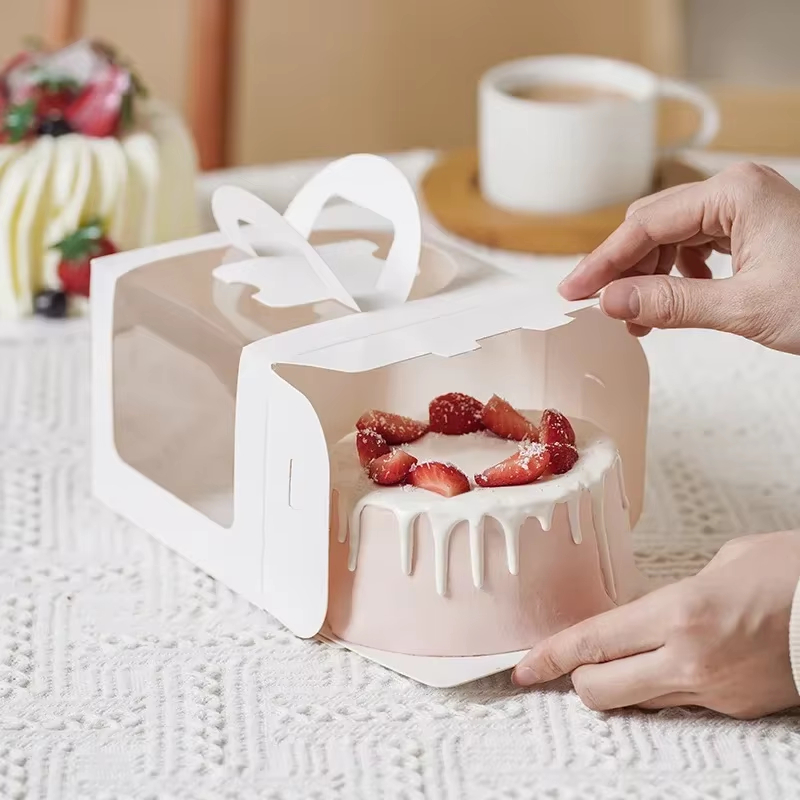 Kotak kemasan kue 4 inci, kota - Kraft Paper Box ulasan dan harga